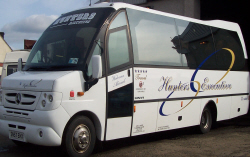 local bus service clackmannan to stirling from hunters executice coaches alloa clackmannanshire